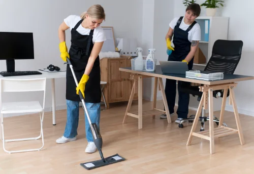 Nettoyage de bureau professionnel à Serville